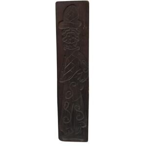 Vintage Dutch wooden cookie mold handmade gingerbread board Speculoos Speculaas